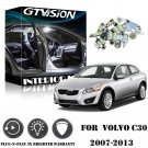 15Pcs Super Bright White LED Lights Interior Package Kit For Volvo C30 2007-2013