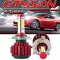 H4 4-Side LED Bulb LED White Hi/Low Beam Motorcycle Headlight 6000K High Power