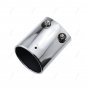 1x For Honda CR-V 2003-2013 Chrome Stainless Steel Exhaust Tail Muffler Tip Pipe