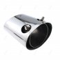 1x For Honda CR-V 2003-2013 Chrome Stainless Steel Exhaust Tail Muffler Tip Pipe