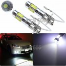 2x H3 High Power Bright White CREE LED Projector DRL Fog Light Replacement Bulbs
