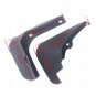 4Pcs Black Mud Flap Splash Guard Mudguard Set for Hyundai Accent Hatch 2011-2015