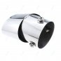 1Pcs Chrome Stainless Steel Rear Exhaust Tail Muffler Pipe For Honda CR-V 76mm