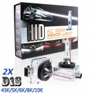 35W D1S Xenon HID Headlight High Low Beam Light Bulbs For Cadillac 43K 5K 6K 8K