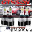 4x 9005 + 9006 6000K COB LED 2640W 396000LM Headlight Sets High + Low Beam 6000K
