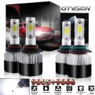4pc Upgrade 9005 + 9006 LED 2640W 396000LM Headlight High + Low Beam Bulbs Kit