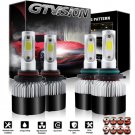9006+9005 LED Headlight 2640W 396000LM High Low Beam Combo Bulbs 6000K HID White