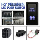12V REAR LIGHTS Blue LED Push Switch For Mitsubishi Pajero Triton Galant MN ML