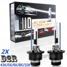 2X 35W D2R Xenon HID Headlight Low Beam Light Bulbs OEM Replace 43K 5K 6K 8K 10K