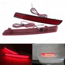 2Pcs LED Lens Rear Bumper Reflector Brake Tail Light For Chevrolet Malibu 12-15