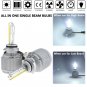 2X AC 55W All in One Xenon HID 6000K Super White 9006 HB4 Bulb For Car Headlight