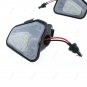 2Pcs White LED Side Rear View Mirror Puddle Lights For VW Passat 2009-2019 12V