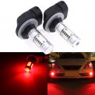 2pcs High Power Red 881 886 898 COB LED Bulbs Replacement For Car Fog Lights