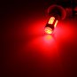 2pcs High Power Red 881 886 898 COB LED Bulbs Replacement For Car Fog Lights