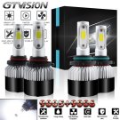 9006+9005 Hi Low Beam LED Headlight Kit for Honda Accord 1990-2012 Civic 2004-15