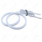 4Pcs RGB Cotton Halo Ring For BMW E90/E91 LCI 3 Series LED Angel Eye 100mm+120mm
