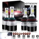 HB5 9007 LED Headlight + Fog Light 9006 For 2002-2005 Dodge Ram 1500 2500 3500