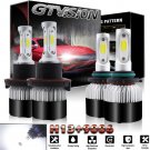 Combo H13 + 9006 LED Headlight Fog Light for Dodge Ram 1500 2500 3500 2006-2009