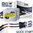 55W QUICK START Slim HID Xenon Headlight Conversion Kit H4 9003 Hi-Lo Bi-Xenon
