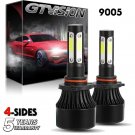 2X 4COB LED Headlight Kit HB3 9005 6000K 1900W High Beam for Scion tC 2005-2013