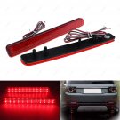 2x Lens Rear Bumper LED Tail Stop Brake Light For Land Rover Discovery 3/4 05-09