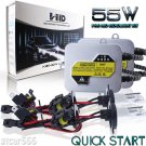 AC 55W QUICK START Slim HID Xenon Headlight Conversion Kit 9007 Hi/Low Bi-Xenon