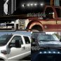 5pc White LED Smoke Lens Cab Marker Clearance Light Kit for 1999-2016 Ford F-150