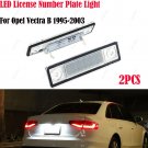 2Pcs LED License Number Plate Light For Opel Astra F G Corsa Vectra B Zafira MKI