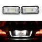 2Pcs For BMW E46 Canbus Error Free License Number Plate Light LED Lamp Bulbs 12V