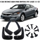 4Pcs For 2011-2013 Honda Jazz/Fit OEM Sport Set Splash Guard Mud Flap Mud Guard