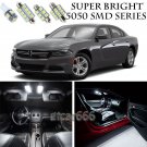 5050 SMD White LED Interior Lights Package Kit For 2011-2015 Dodge Charger 13pcs