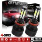 LED Headlight Kit H11 6000K 1900W Low Beam Bulbs for SUBARU Crosstrek 2016-2019