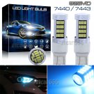 7443 7515 T20 92SMD Ice Blue Daytime Running Light High Power LED Projector Blub