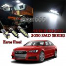 18 Premium White Bulb For Audi A4 B8 S4 RS4 LED Interior Lights Kit Error Free