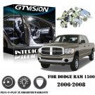 6x White Interior LED Lights Kit Package For Dodge RAM 1500 2500 3500 2006-2008