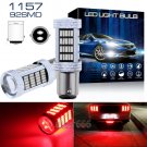 High Power Red 1157 BA15S P21W 92SMD LED Backup Reverse Turn Signal Light Bulbs
