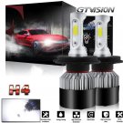H4 LED Headlight Bulbs Kit COB 1320W 198000LM 6000K Hi/Lo Beam Lamp All-in-One