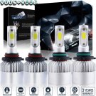 9005 + 9006 2800W LED Headlight Bulbs for Honda Civic 2004-2013 High & Low Beam