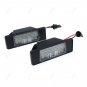 2x LED Number License Plate Light For Nissan Qashqai X-trail Juke Patnfinder R51