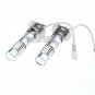 2X H3 PLASMA LED DRIVING FOG LIGHT DRL Bright Projector 10000K Deep Blue Bulb