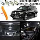 19 x Xenon White Interior LED Lights Kit + TOOL For 2004 - 2009 Dodge Durango