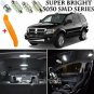 19 x Xenon White Interior LED Lights Kit + TOOL For 2004 - 2009 Dodge Durango