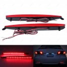 2Pcs LED 24SMD Lens Rear Bumper Reflector Brake Light For Mazda 6 2003-2008 Red