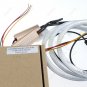 4Pcs 146mm LED SMD Angel Eyes Halo Rings Lights For BMW E36 E39 E46 Amber White