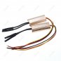 4Pcs 146mm LED SMD Angel Eyes Halo Rings Lights For BMW E36 E39 E46 Amber White