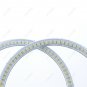 4Pcs 131mm LED SMD Angel Eyes Halo Rings Lights For BMW E36 E39 E46 Amber White