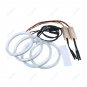 4pcs 120mm LED SMD Angel Eyes Halo Rings Lights For BMW E36 E39 E46 White Amber