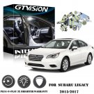 14Pcs Bright White LED Lights Interior Package Kit For 2015-2017 Subaru Legacy