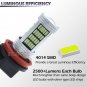 2x 92SMD H11 H8 LED Fog Light Bulbs For Mercedes W211 W212 W164 W221
