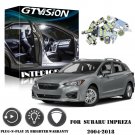 Bright White LED Light Interior Package Kit for 2004-2018 Subaru Impreza WRX STI